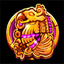 Aztec Coins Symbol Bird