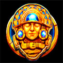 Aztec Coins Symbol Blue